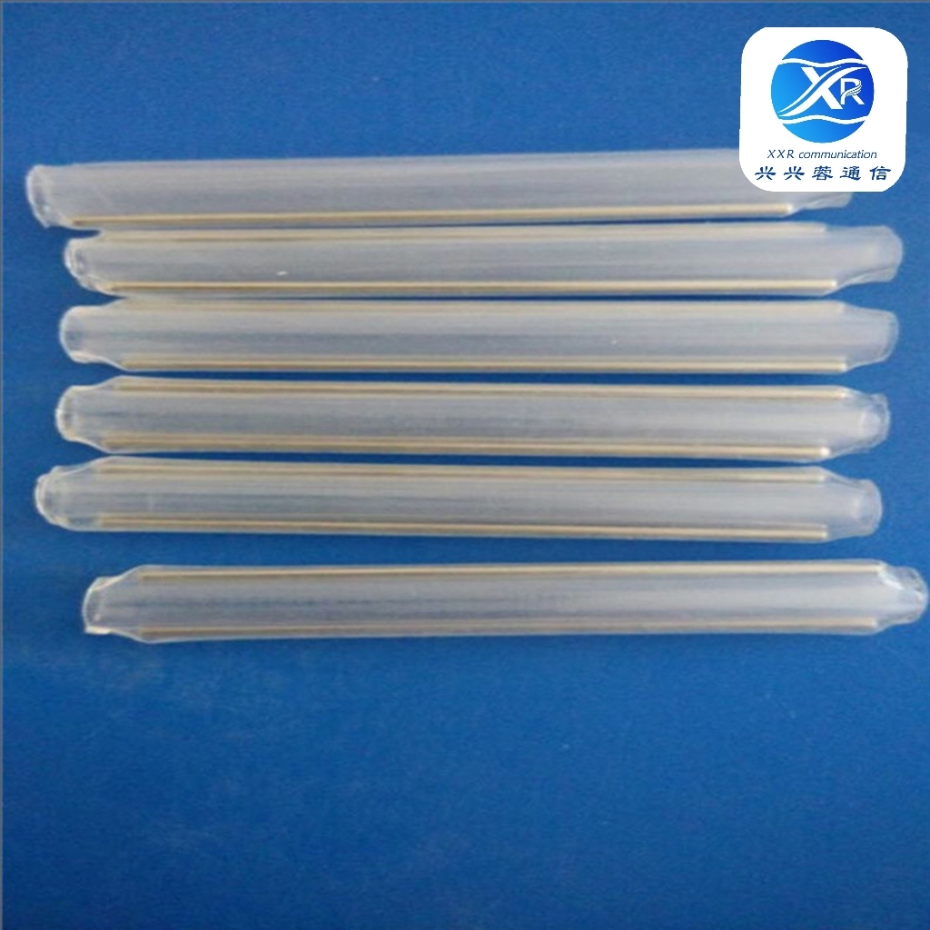 Clear Fiber Optic Cable Protection Sleeve Double Steel Rod